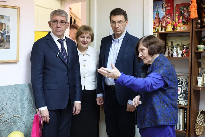 Территория культуры: Игорь Щеголев и губернатор Дмитрий Миляев посетили музей П. Н. Крылова в Туле Территория культуры: Игорь Щеголев и губернатор Дмитрий Миляев посетили музей П. Н. Крылова в Туле