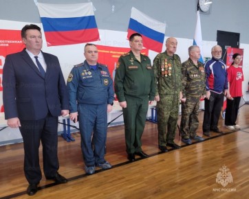 Спасатели приняли участие в судействе «Больших юнармейских игр»
