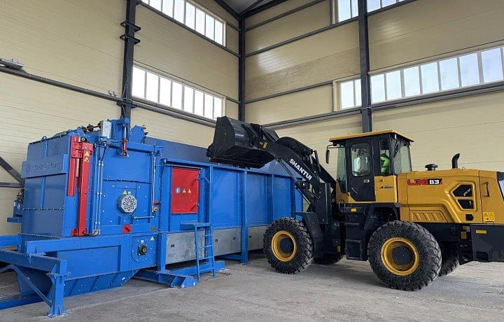 Новый комплекс в Узловском районе сможет перерабатывать 300 тысяч тонн мусора в год