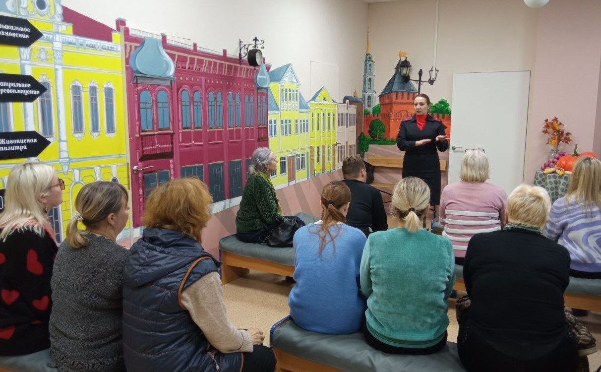 В Привокзальном округе Тулы в рамках операции «Чистое поколение» инспектором ПДН проведена профилактическая встреча В Привокзальном округе Тулы в рамках операции «Чистое поколение» инспектором ПДН проведена профилактическая встреча