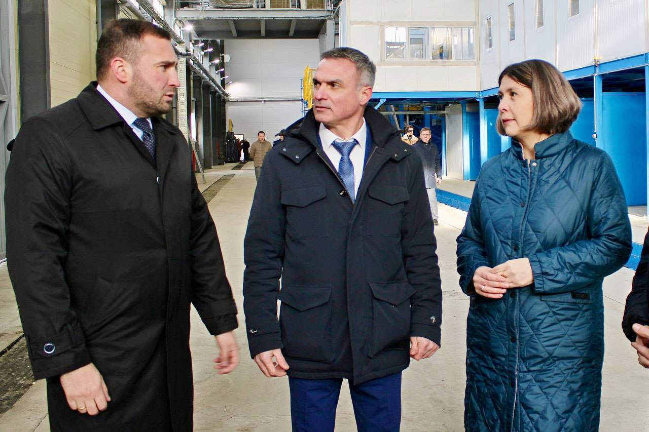 Нацпроект «Экологическое благополучие»: в Узловском районе открылся новый комплекс по обращению с ТКО