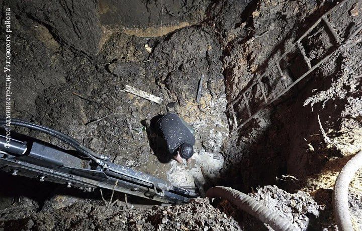 Доля износа сетей водоснабжения в Узловском районе – до 90%: с начала года было 129 аварийных отключений