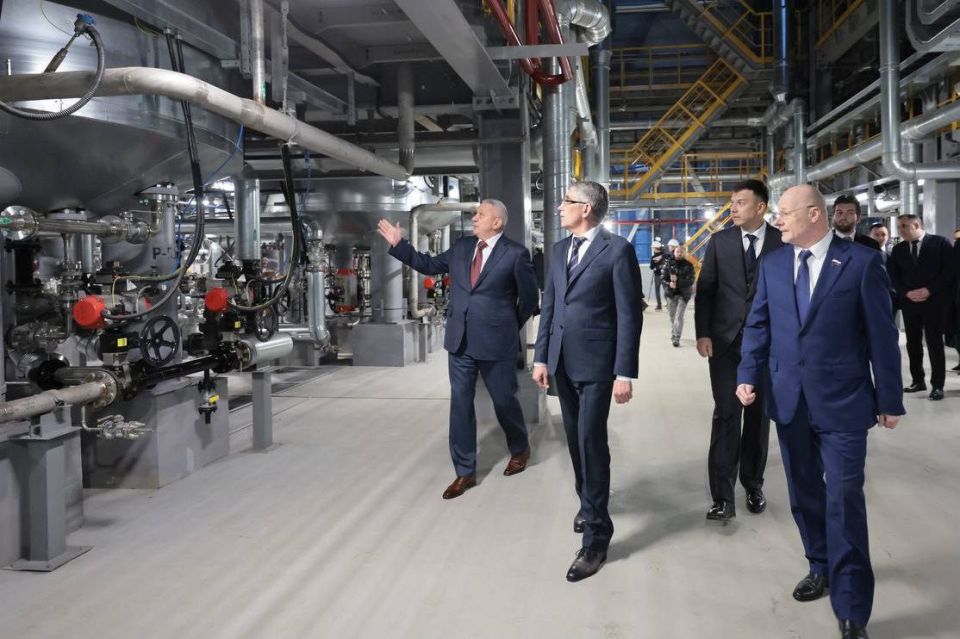 В Новомосковске запущена вторая очередь производства высокомолекулярных полимеров