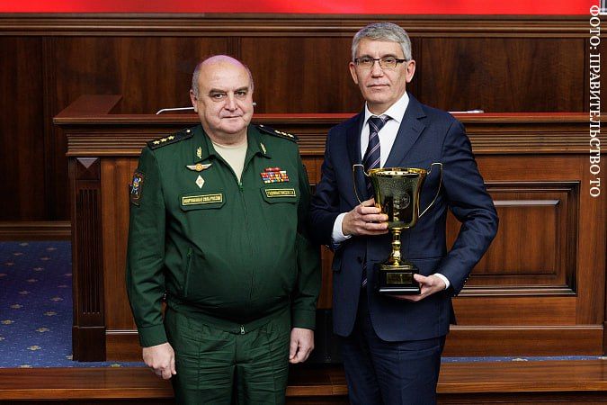 Тульская область удостоена Почетного кубка Минобороны РФ