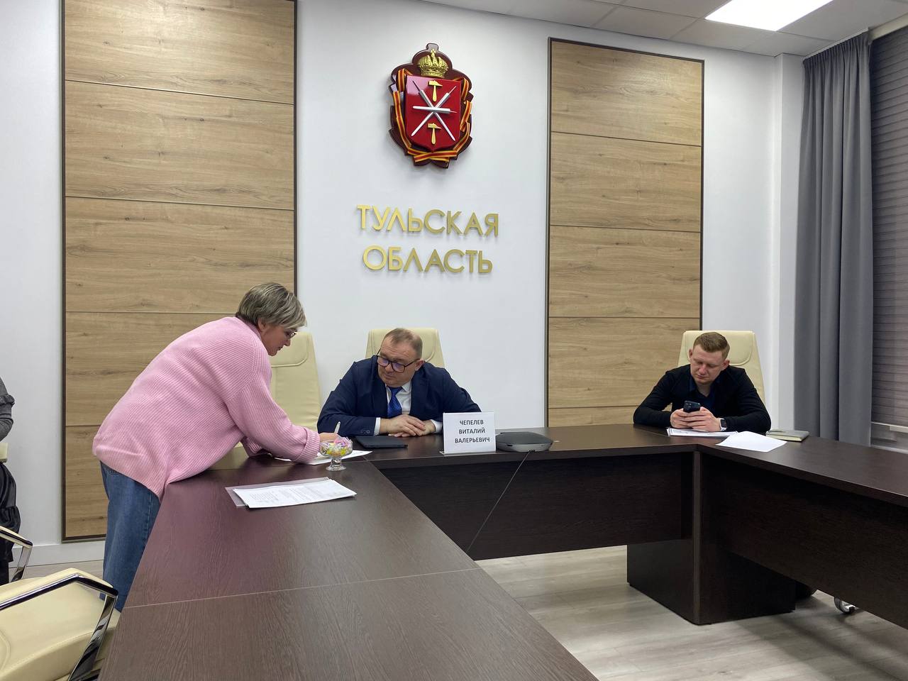 Заместитель министра транспорта Тульской области Виталий Чепелев провел Личный приём граждан Заместитель министра транспорта Тульской области Виталий Чепелев провел Личный приём граждан