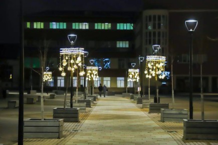 А Тула уже засияла новогодними огнями