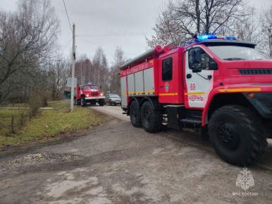 В Чернском районе в учреждении образования проведены пожарно-тактические учения