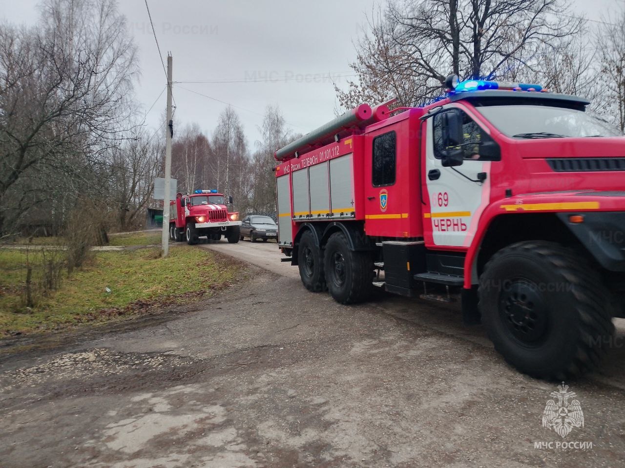 В Чернском районе в учреждении образования проведены пожарно-тактические учения