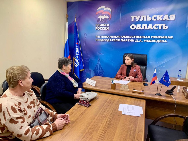 Депутаты Тульской городской Думы регулярно проводят личные приемы граждан