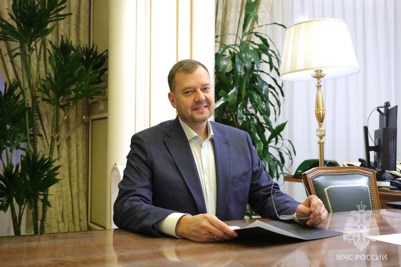 Главы МЧС России и Запорожской области обсудили вопросы повышения безопасности личного состава оперативных служб Главы МЧС России и Запорожской области обсудили вопросы повышения безопасности личного состава оперативных служб
