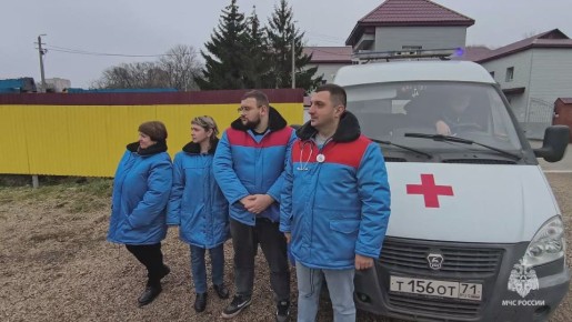 Тульские спасатели провели межведомственные учения с железнодорожниками по ликвидации разлива нефтепродуктов