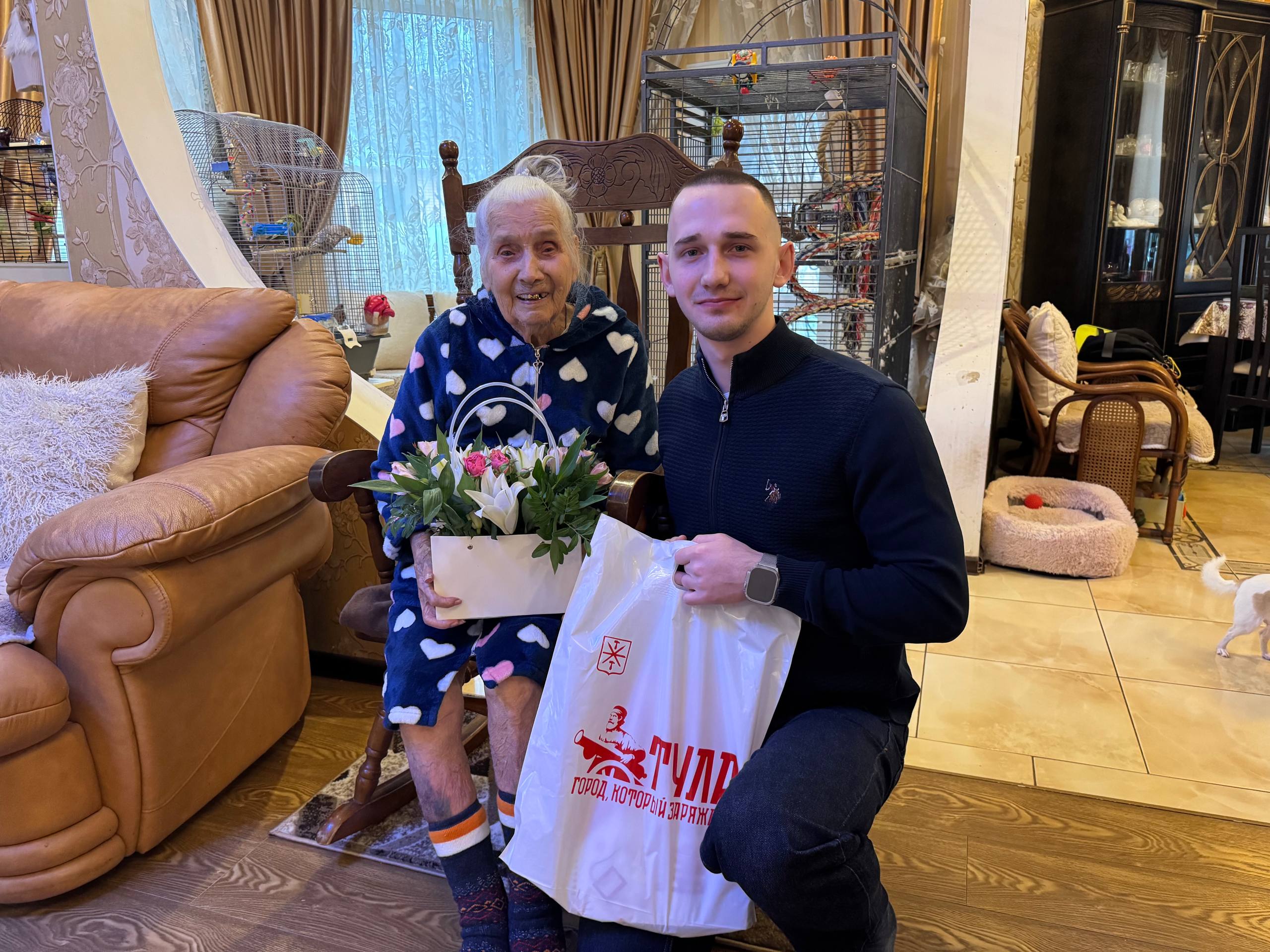 Депутаты Тульской городской Думы навестили ветеранов Великой Отечественной войны Депутаты Тульской городской Думы навестили ветеранов Великой Отечественной войны