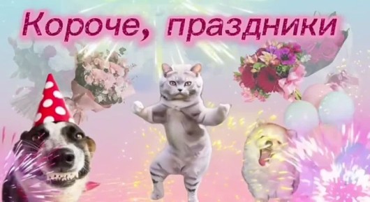 #КорочеПраздники на 8 декабря