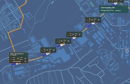 Тульская область делится опытом внедрения интеллектуальной транспортной системы (ИТС)