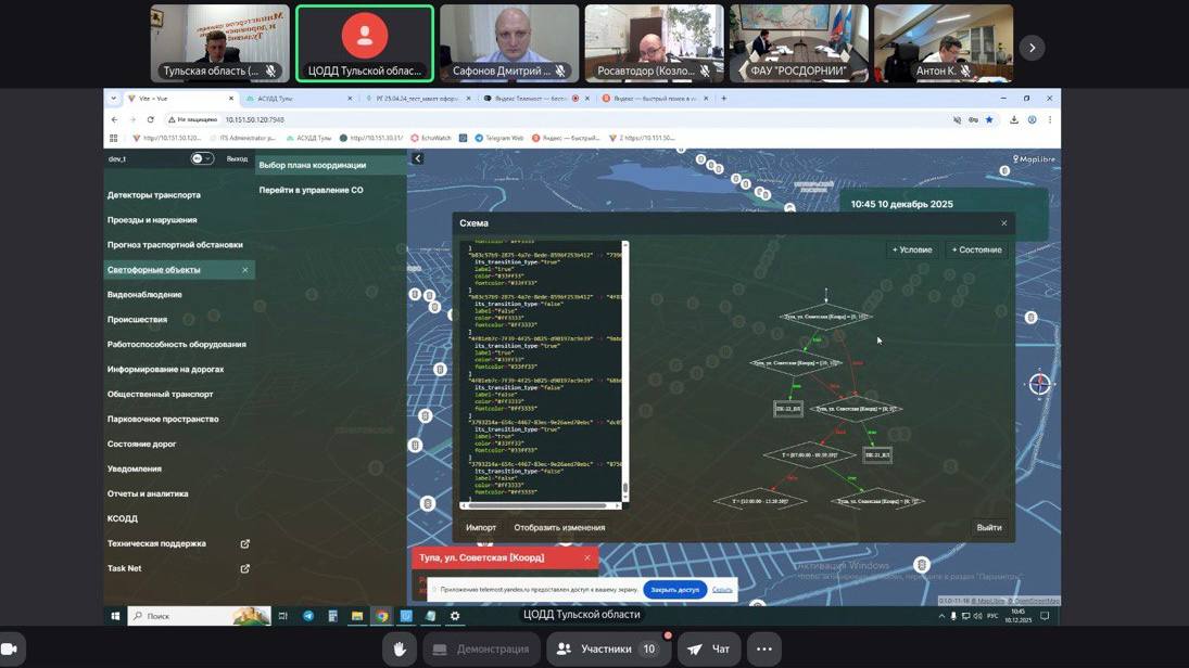 Тульская область делится опытом внедрения интеллектуальной транспортной системы (ИТС) Тульская область делится опытом внедрения интеллектуальной транспортной системы (ИТС)