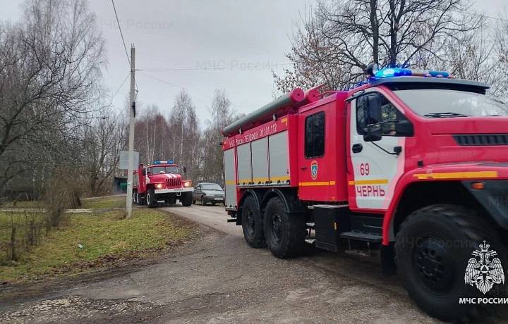 В пятницу, 12 декабря, тульские спасатели потушили три пожара в регионе