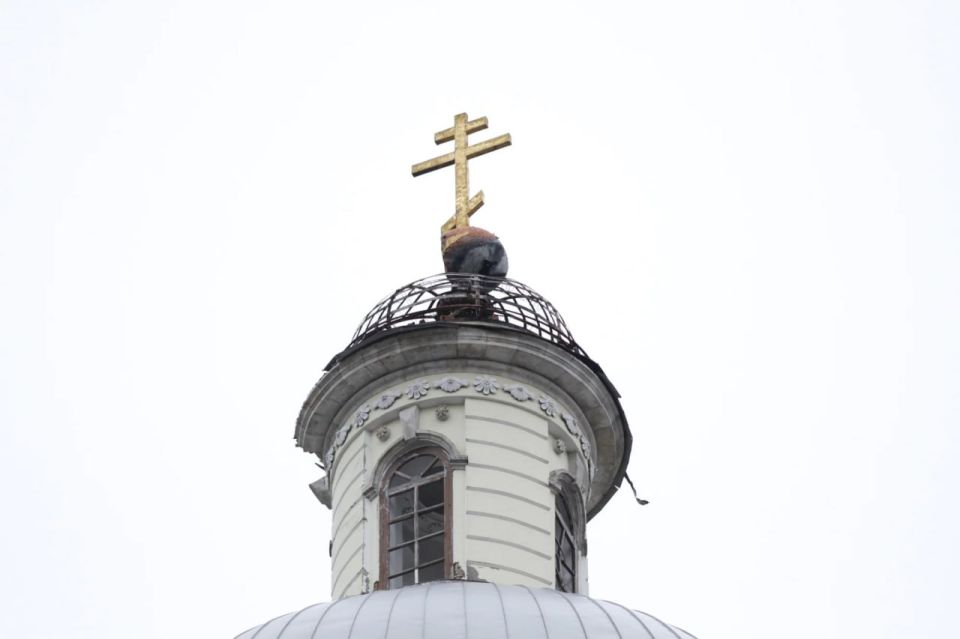 После нашей публикации Свято-Никольский храм в Епифани начали потихоньку восстанавливать