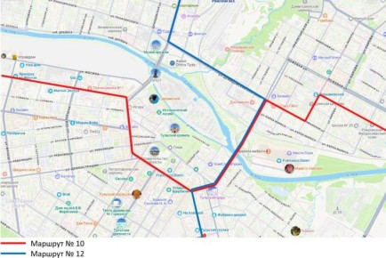 В Туле на три дня перекроют часть улицы Советской из-за ремонта трамвайных путей