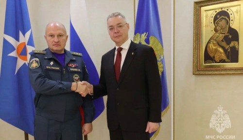 Главы МЧС России и Ставропольского края наметили мероприятия по защите населения и территорий от природных опасностей