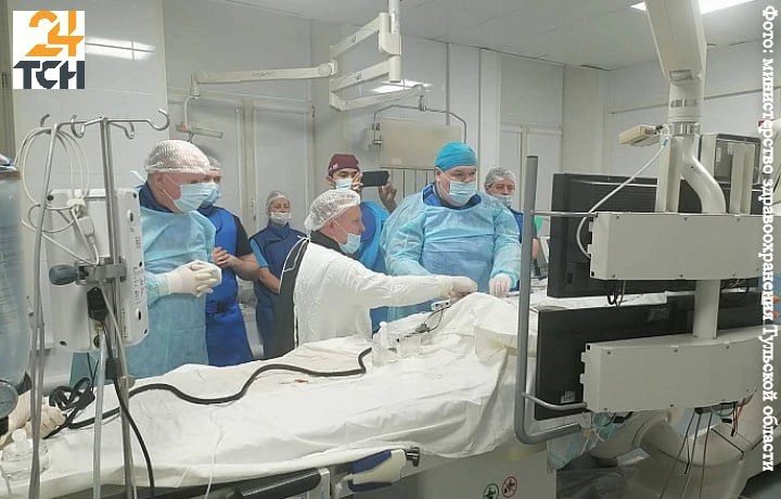 В Туле впервые применили ротационную атерэктомию при лечении атеросклероза