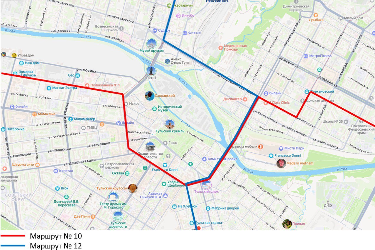 Внимание! Ограничения движения всех видов транспорта на участке ул. Советской Внимание! Ограничения движения всех видов транспорта на участке ул. Советской