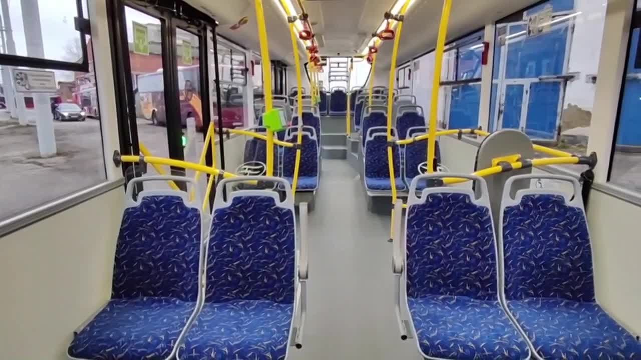 Показываем новенькие троллейбусы, которые теперь будут катать туляков