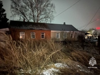 Мужчина погиб на пожаре в Веневском районе