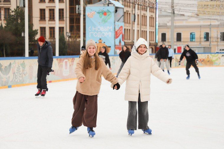 В Туле запланирована работа 22 катков и хоккейных коробок