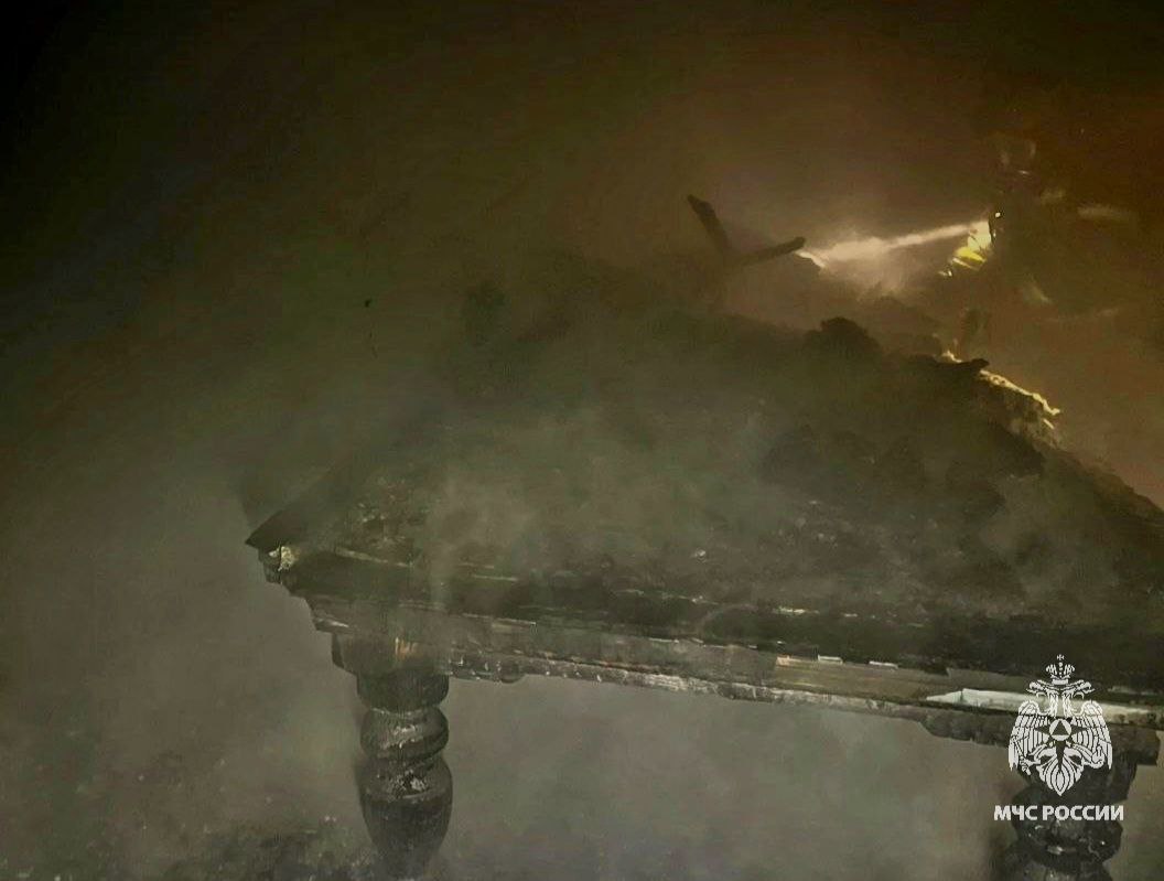 В Узловском районе при пожаре погибла женщина