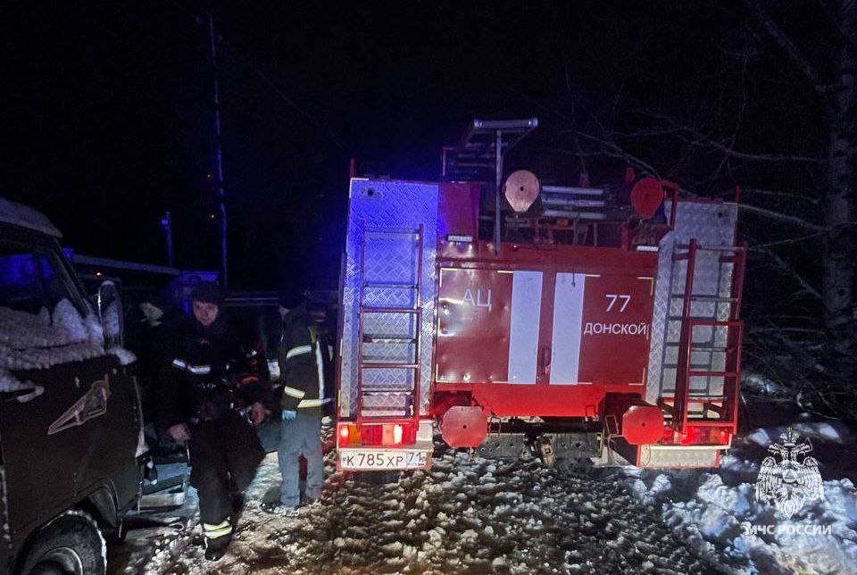 В Узловском районе при пожаре погибла женщина В Узловском районе при пожаре погибла женщина