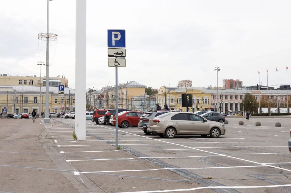 Парковки в Туле на время праздников станут бесплатными