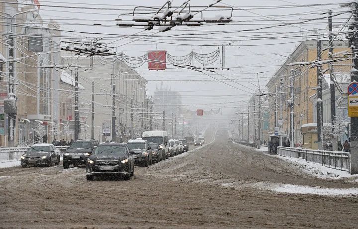 Тульских водителей предупредили об ухудшении погоды 31 декабря