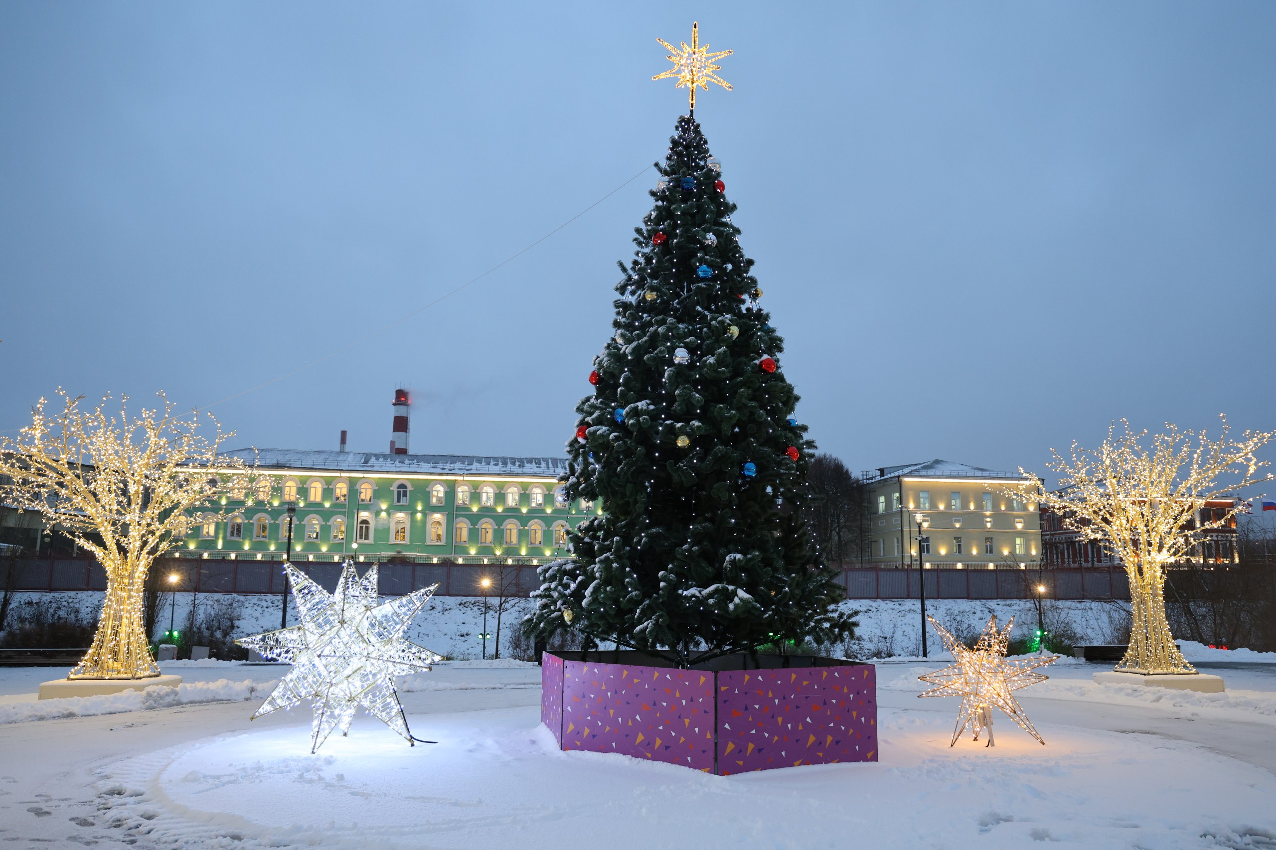 Делимся с вами фотографиями новогодней Тулы Делимся с вами фотографиями новогодней Тулы