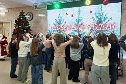 Сто детей из Мариуполя отдохнули в тульском центре «Новая волна» в новогодние каникулы