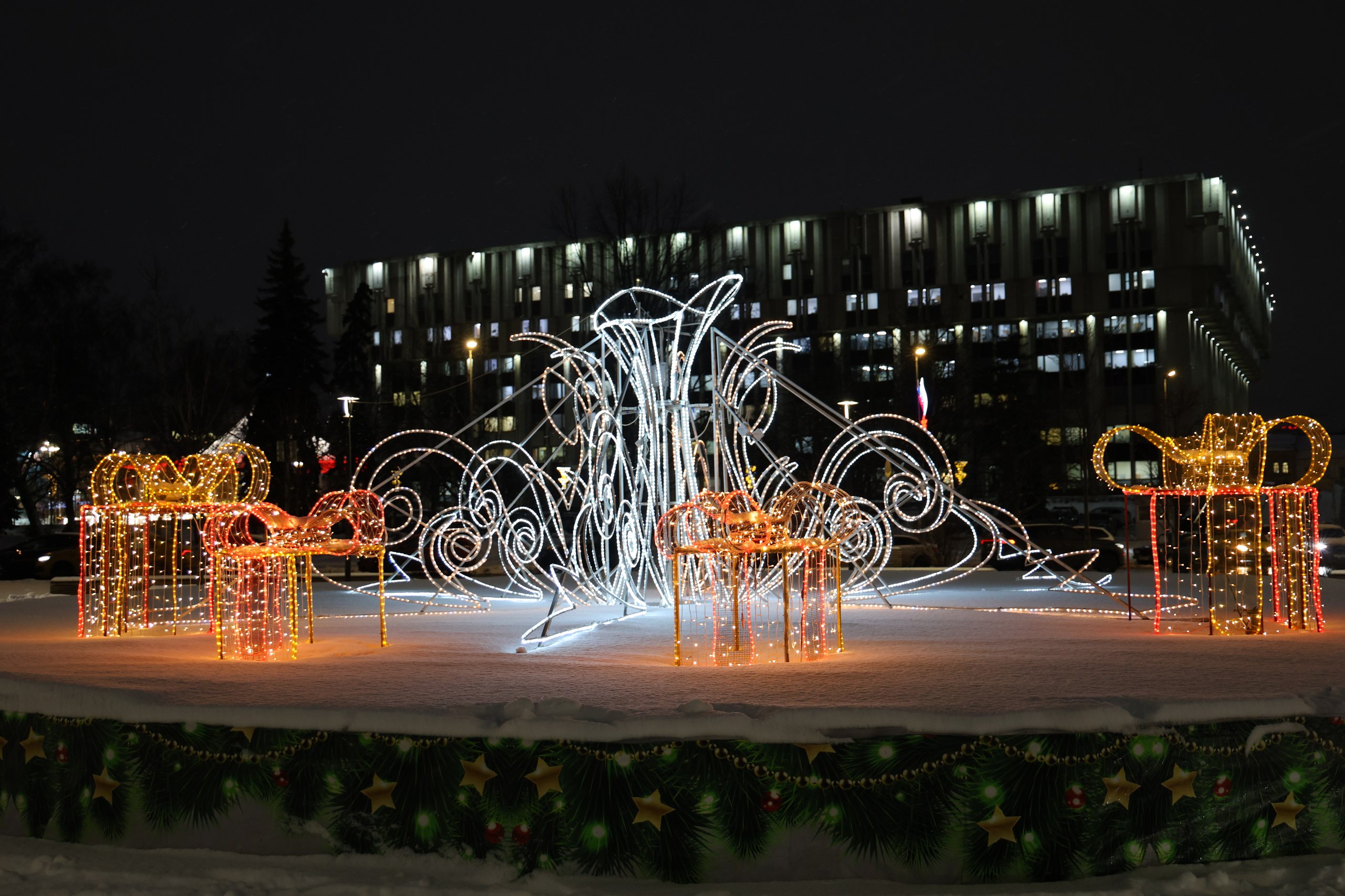 Делимся с вами фотографиями новогодней Тулы Делимся с вами фотографиями новогодней Тулы
