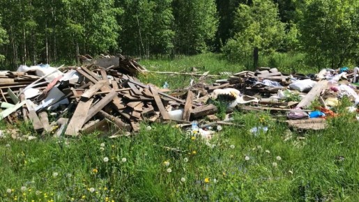 Пенсионерка оказалась в центре скандала из-за мусора на дачном участке