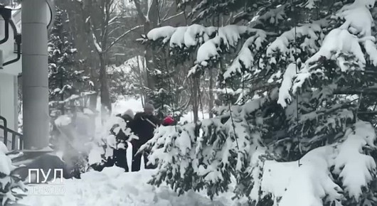 Засыпает не только нас, но и Белоруссию