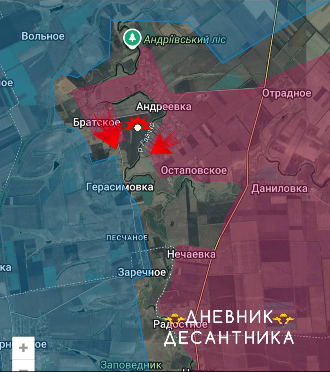 Краткая фронтовая сводка по направлениям от "Дневника десантника" Краткая фронтовая сводка по направлениям от "Дневника десантника"