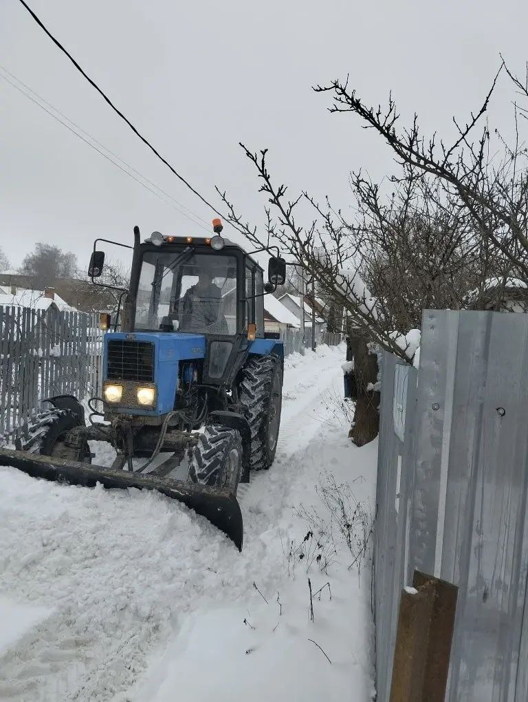Продолжается ликвидация последствий снегопада Продолжается ликвидация последствий снегопада