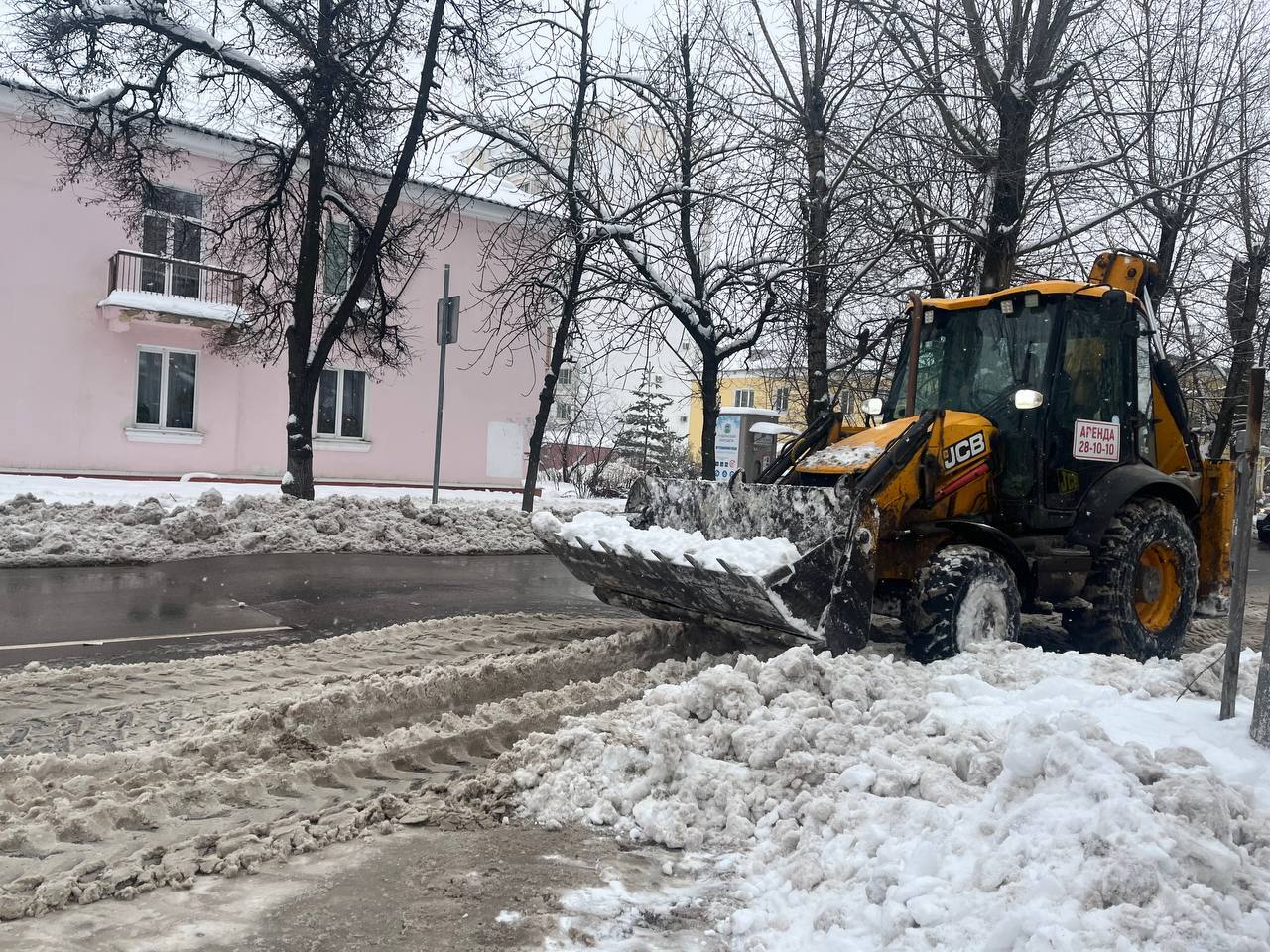 В Туле прошел «снежный субботник» В Туле прошел «снежный субботник»