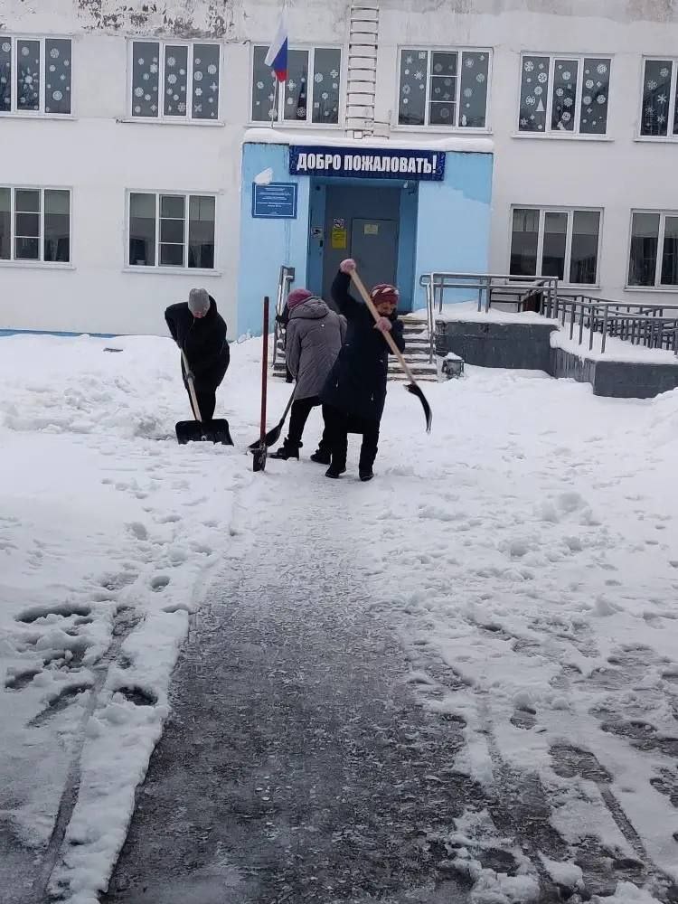 В Тульской области — массовый снежный субботник В Тульской области — массовый снежный субботник