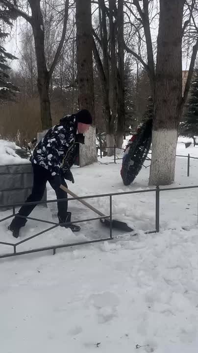 В Тульской области — массовый снежный субботник