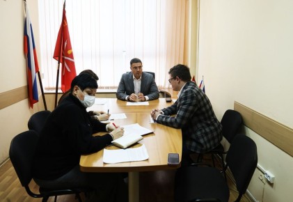 Глава города Тулы Алексей Эрк рассмотрел обращения туляков