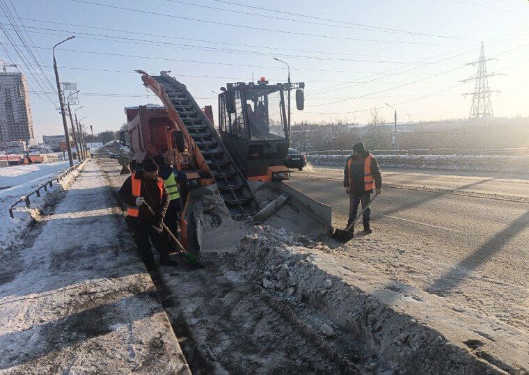 Более 5 тысяч кубометров снега вывезено с улиц Тулы за минувшие сутки
