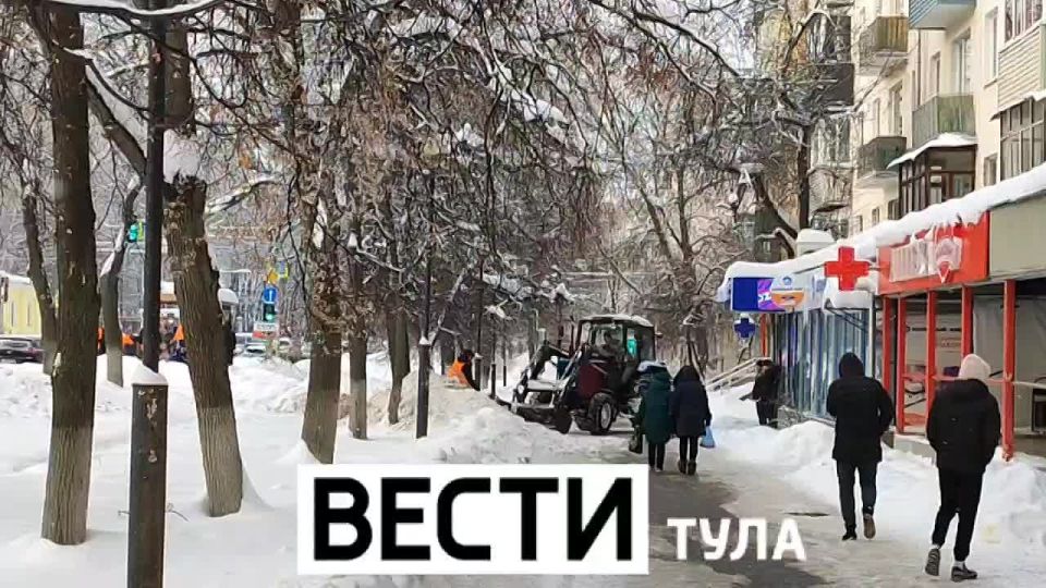 А так убираются в Туле