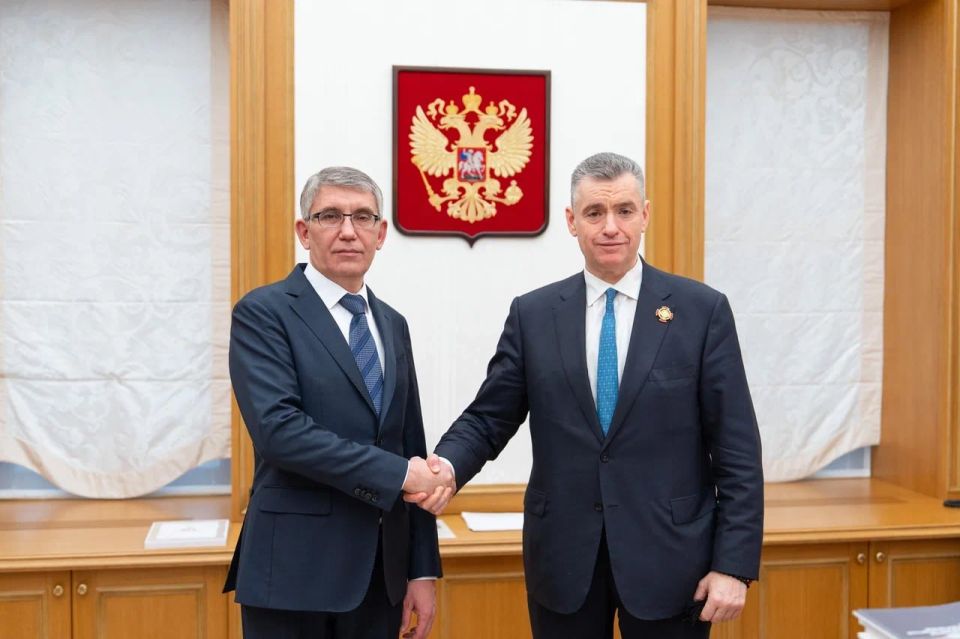 Леонид Слуцкий: Сегодня провёл встречу с губернатором Тульской области Дмитрием Вячеславовичем Миляевым