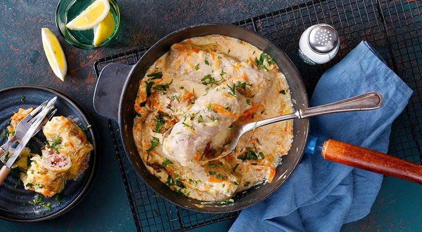 Голубцы с картошкой: неожиданное сочетание