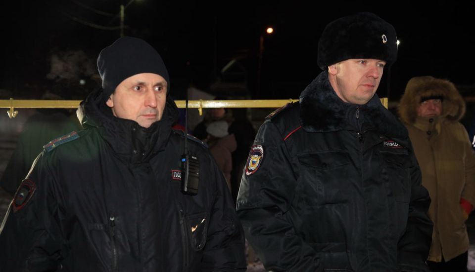 Сотрудники полиции Тульской области обеспечили правопорядок во время празднования Крещения Господня