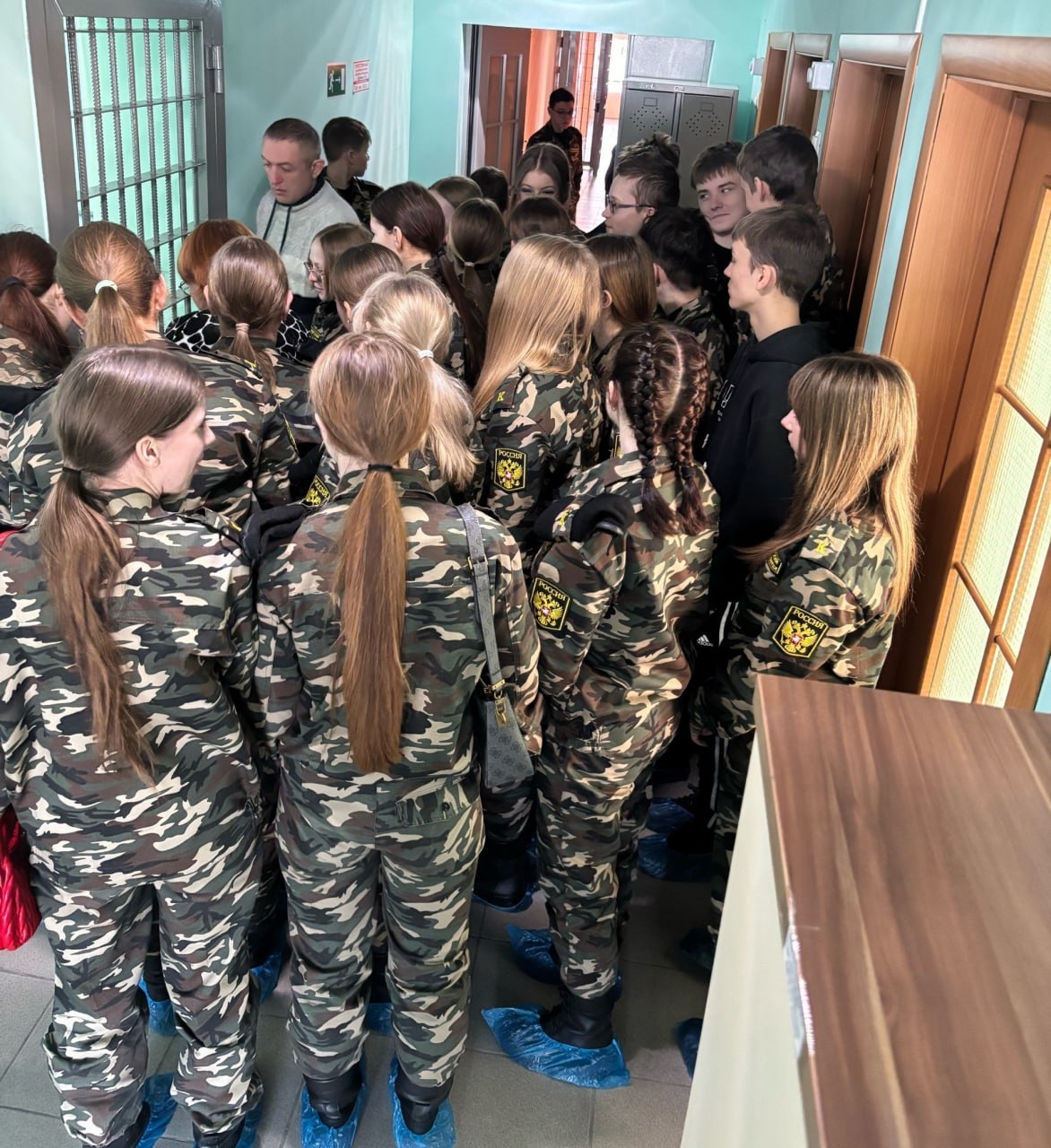 Тульские полицейские ознакомили студентов Юридического полицейского колледжа с работой Центра временного содержания для несовершеннолетних правонарушителей