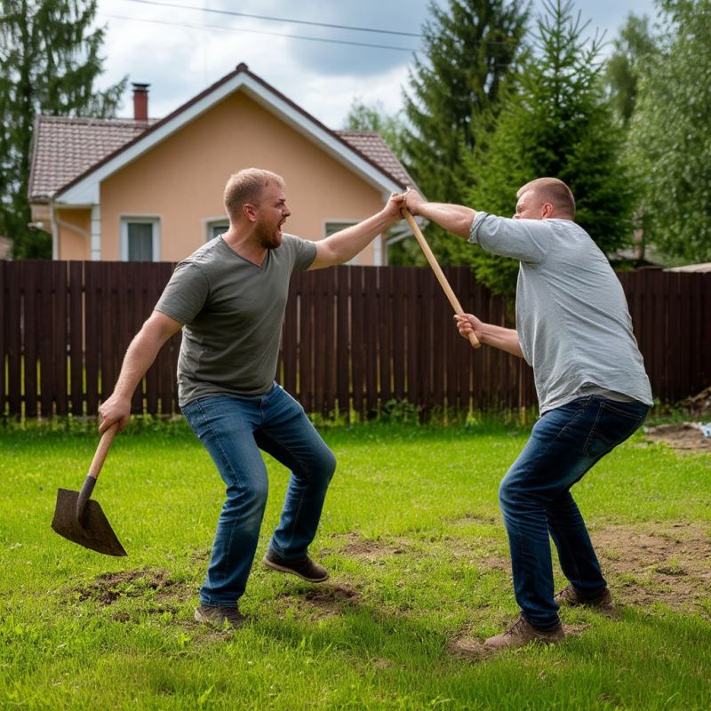 Жителя Богородицка избили лопатой, но дело заводить не стали, потому что хулиган сказал, что никого не бил